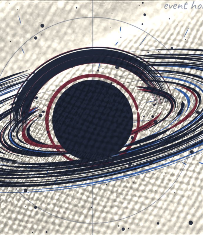 Black Hole 02, Print-Detail, Ivory