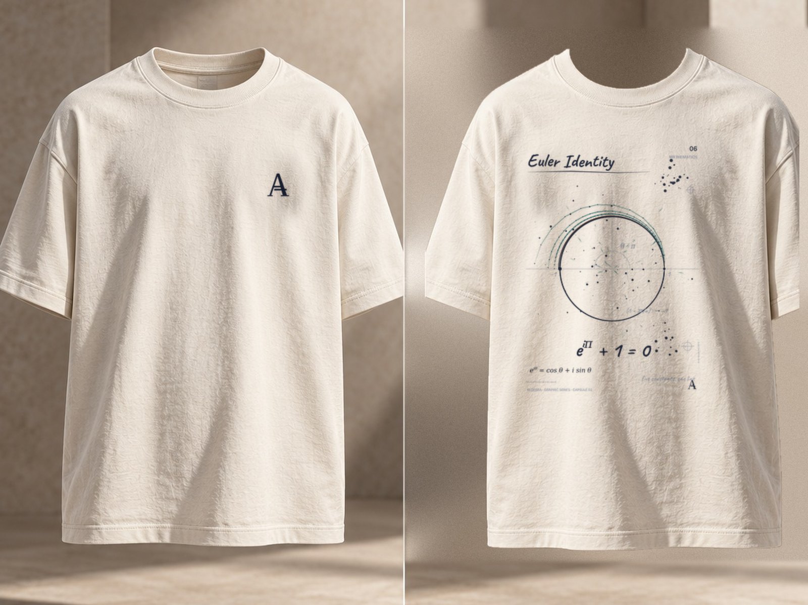 Euler 06, Ivory: Vorderseite / Rückseite
