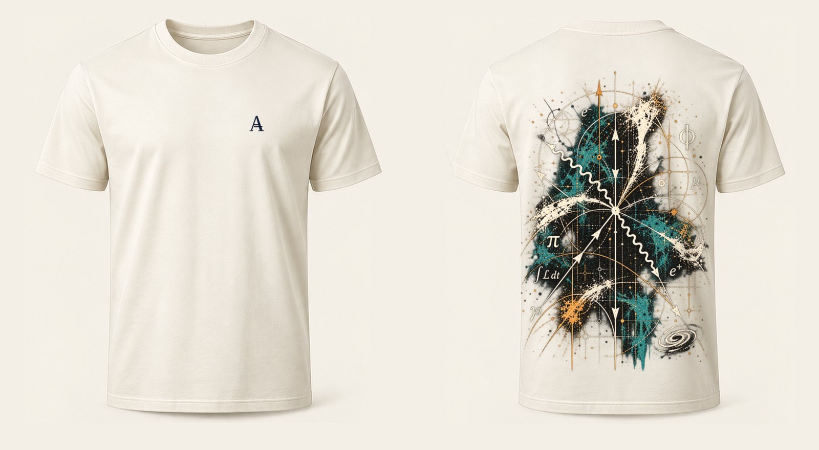 Feynman 13, Ivory: Front / Back