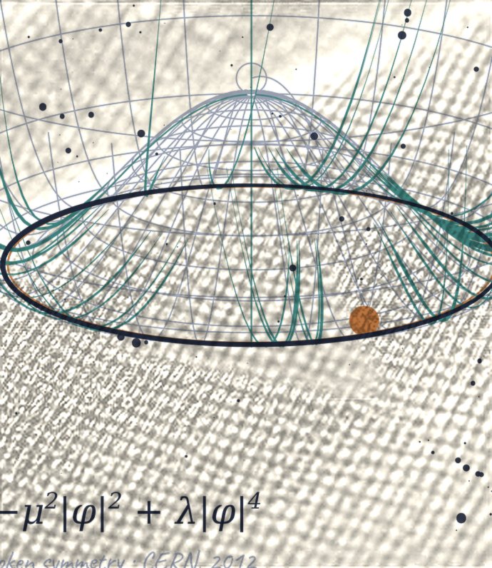 Higgs Field 11, Print-Detail, Ivory