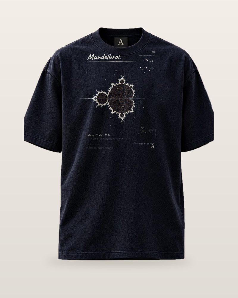 Mandelbrot 09, Deep Navy